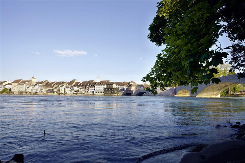 Hotel Schiff Am Rhein Rheinfelden Bagian luar foto